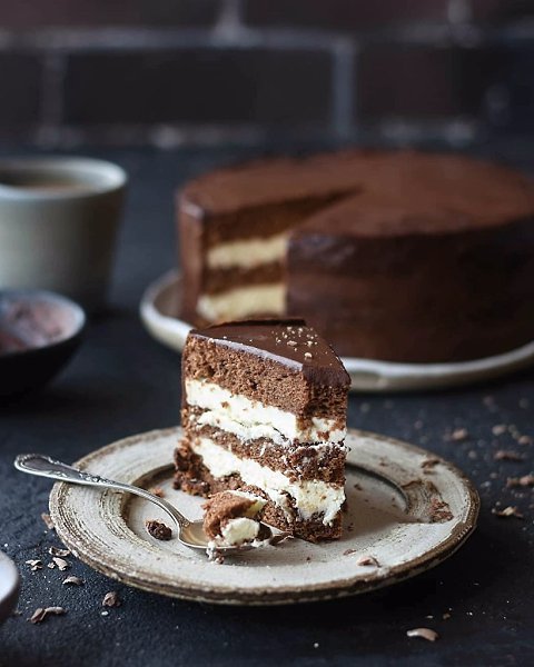 ТОРТ ЭСКИМО.Невероятно вкусный торт! Нежные, влажные шоколадные коржи, пропитанные молочным сиропом, ...