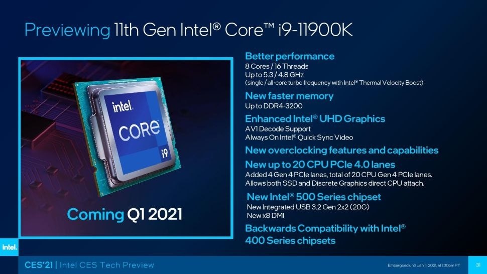 Intel   Core i9-11900K:  Ryzen 9 5900X,     .  ...