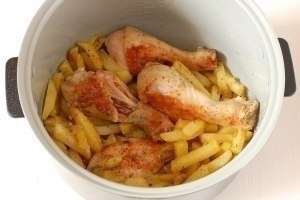 Картофель с курицей в мультиварке.Что приготовить к ужину, особенно среди рабочей недели? ... - 7