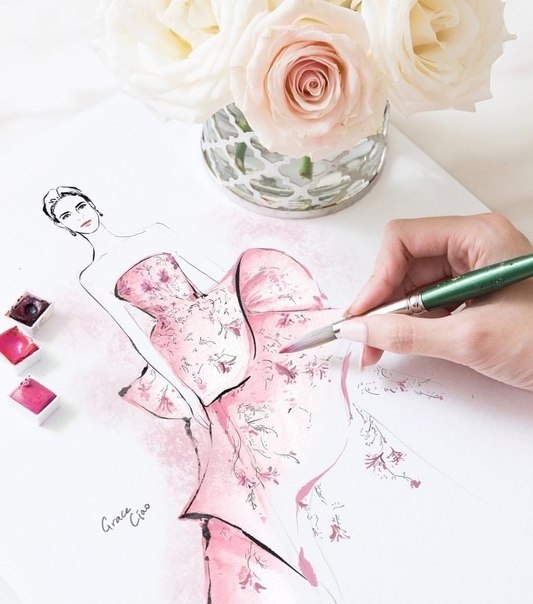 Grac Ciao is a fashion dsignr, artist and illustrator.       - 6