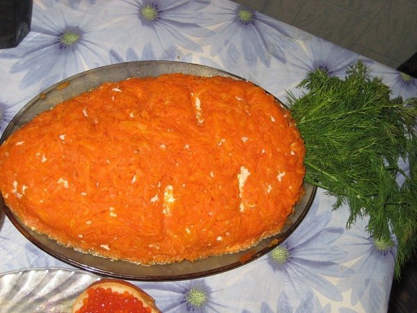 #Рецепты_на_Новый_год_и_Рождество@zippychefs.Салат Морковка.Ингредиенты* 200 г филе индейки (или ...