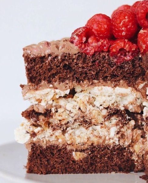Торт с фундучными меренгами и заварным кремом Nutella. Меренга: Яичныи белок — 3 шт Сахар — 170 г ... - 5