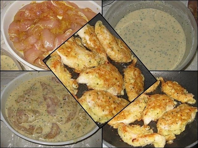Курочка в особом кляре - Ни один мужчина не устоит. Проверено!))) .Продукты: куриные грудки - 600 ...
