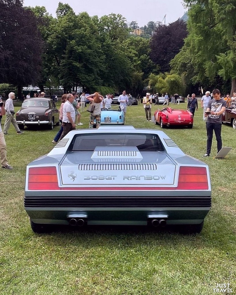 Frrari 308 G Rainbow concpt, 1976.#art #travel #world - 9
