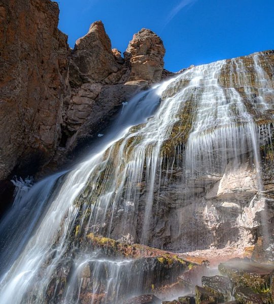 Водопад девичьи косы Кабардино Балкария