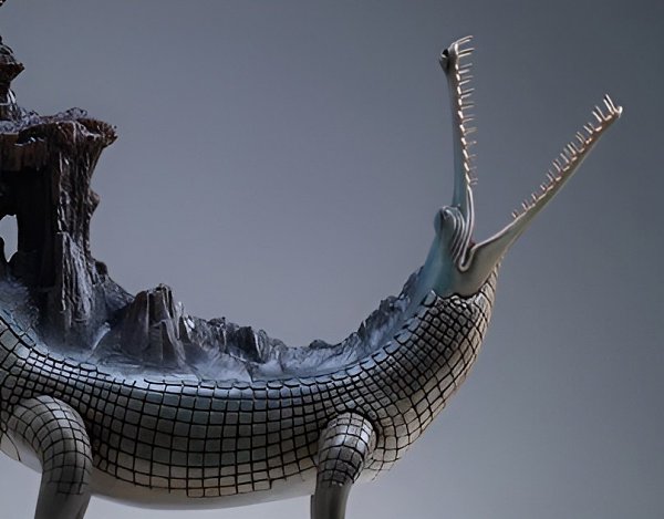 Керамическая скульптура Вана Руилиня из Пекина.#awd_art via behance.net/wangruili - 10