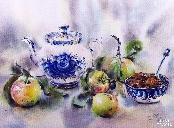 aтюpмopты. удoжницa Титoвa Любoвь итaльeвнa. #art #travel #world - 2