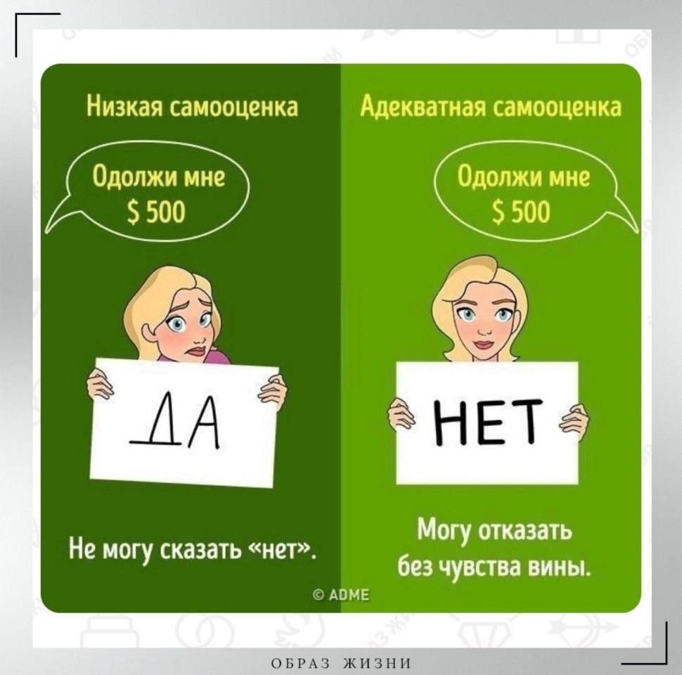 Низкая самооценка картинки