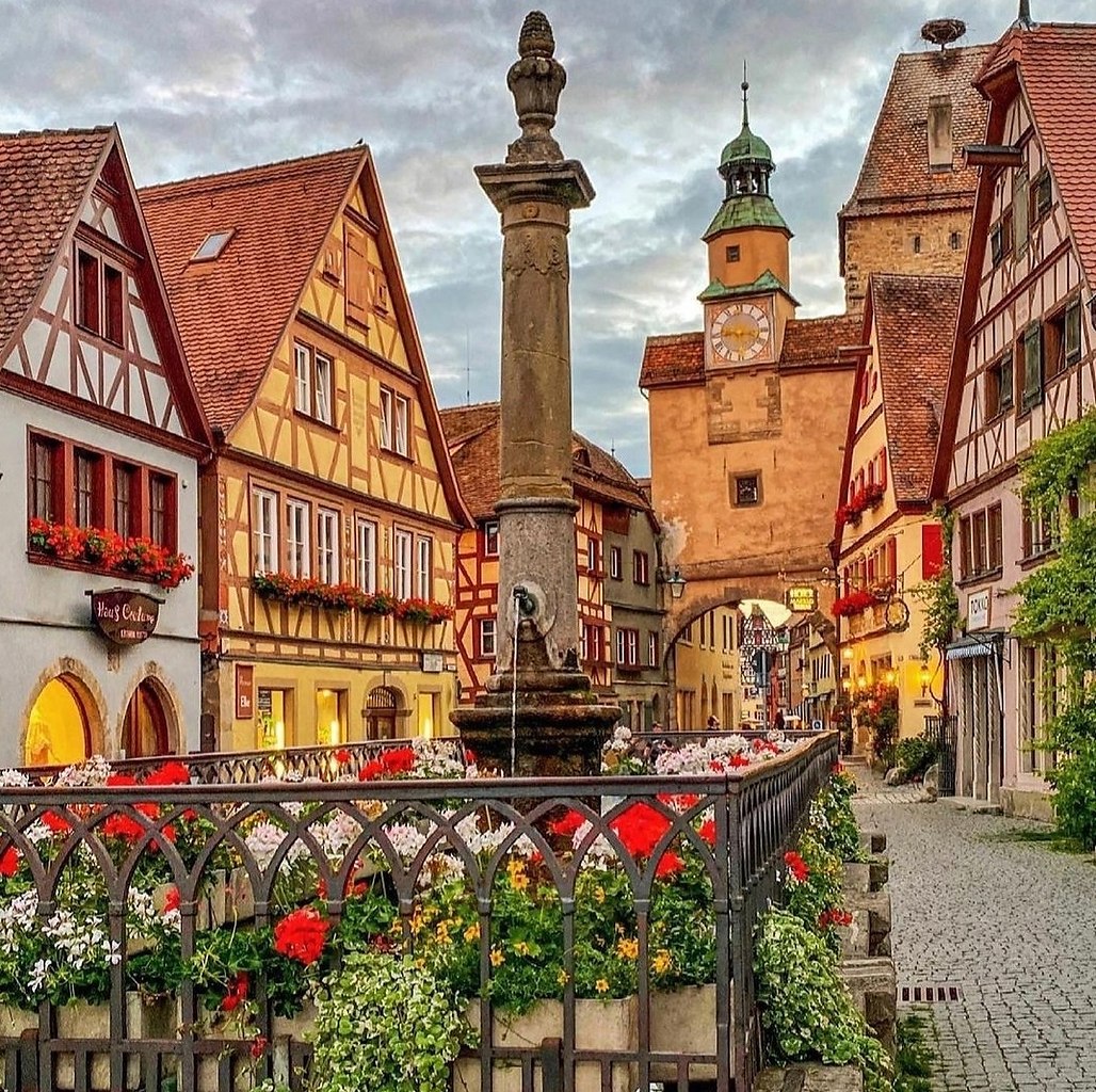 Rothenburg ob der Tauber, Germany.