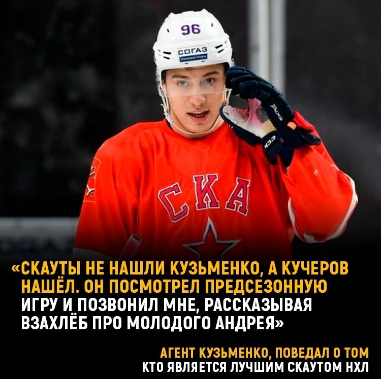 Кучеров «подарил» Кузьменко шанс закрепиться в лучшей лиги мира.Дэн Мильштейн, агент представляющий ...