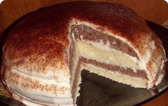 Девочки))) урааа... нашла простой рецепт очень нежного и вкусного тортика на кефире! Когда его ...