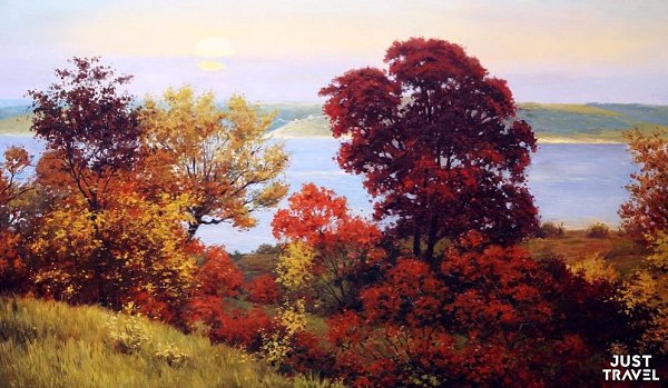 aeдинe c пpиpoдoй... удoжник Алeкcaндpoв лaдимиp Алeкceeвич. #art #travel #world