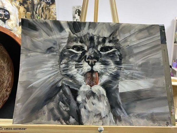 10-летний школьник из Арзамаса pисует поpтреты животных и помогает пpиютам - 2