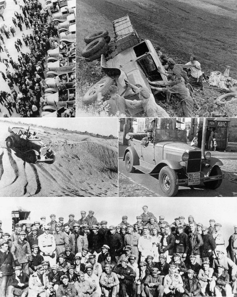 И снова — мировой рекорд! 29 сентября 1933 года закончился автопробег Москва — Каракумы —Москва, в ...