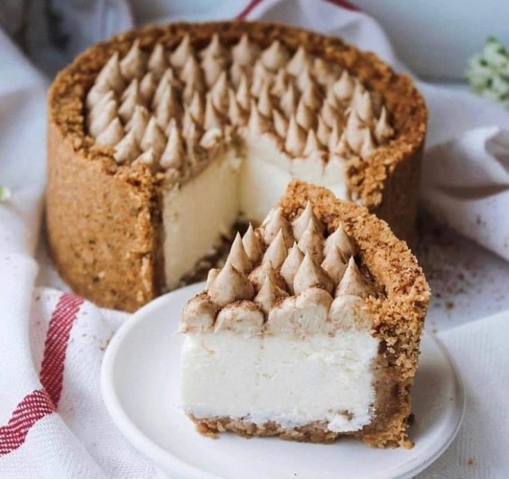 Кофеино-ореховыи чизкеик от @fooodvacuum. Храню этот рецепт, как вишенку на торте Песочно-ореховая ...