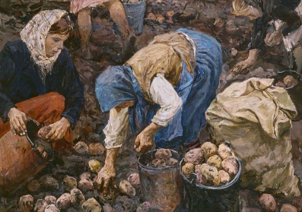 Если уж по уму да по совести и чести — спаситель наш — огород! Тут и голову ломать незачем. В ...