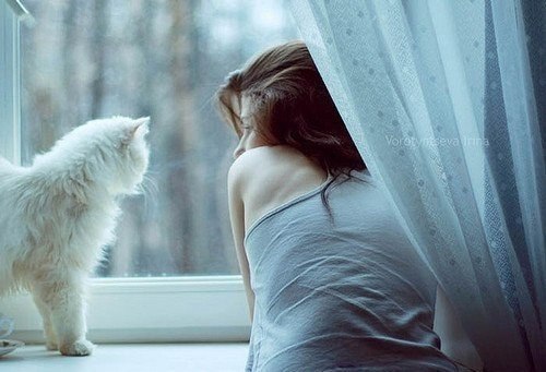 Я больше не мечтаю о тебе, Ну, может, перед сном совсем немножко, Гуляют кошки сами по себе, Ну что ...