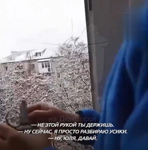 В Донецке отец обучил сына метанию гранаты с балкона, засняв инструктаж на видео