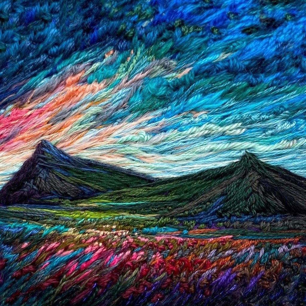 Работы художницы под псевдонимом Шимания — это уникальное сочетание тончайшего рукоделия и ... - 7