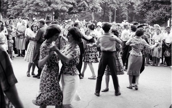 Пятигорск, танцплощадка, 1963 год. Сегодня Международный день танца!