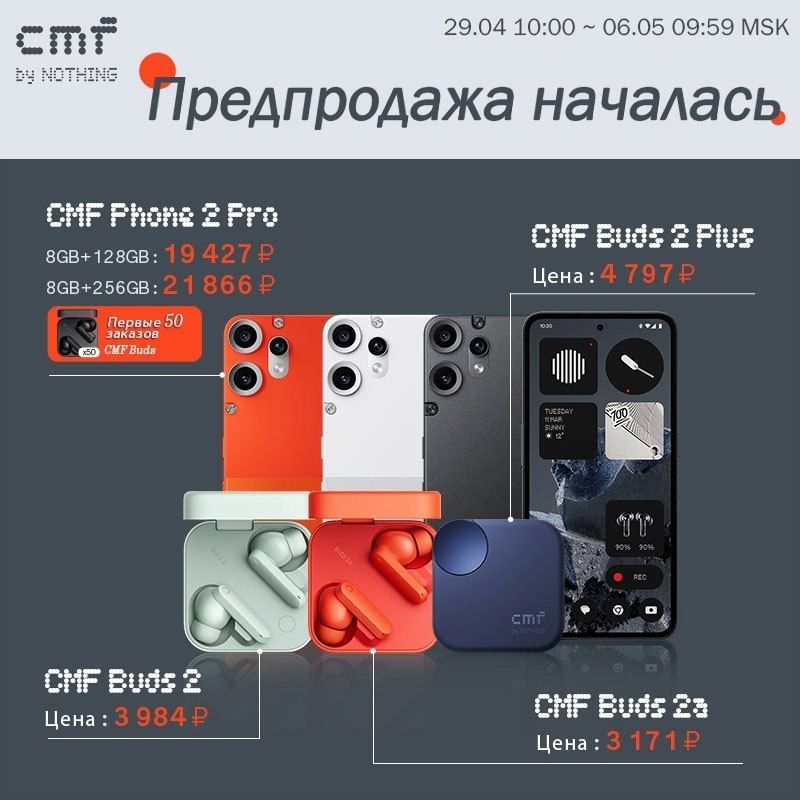   - CMF Phone 2 Pro  19 427  AliExpress! CMF Buds 2 CMF Buds 2a CMF Buds 2 ...