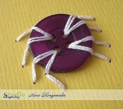 Как пришить пуговицы. Интересные идеи) - 7