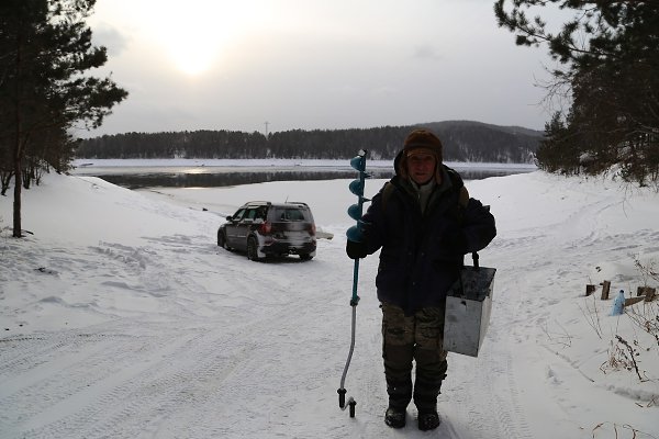 Красноярское водохранилище (27.01.25г.). Поделиться новостью: vk.cc/cAf8Kc ... - 8