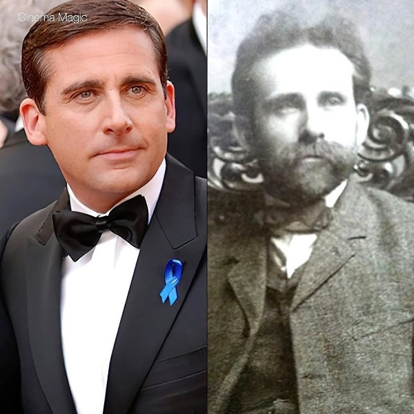 Путешественники во времени или просто двойники? Эти голливудские звёзды словно сошли с небес на ... - 9