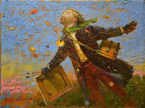 ХУДОЖНИК ВИКТОР НИЗОВЦЕВ. ЛУЧШИЕ ИЛЛЮСТРАЦИИ.Виктор Низовцев пишет картины более 15 лет. В большей ... - 4