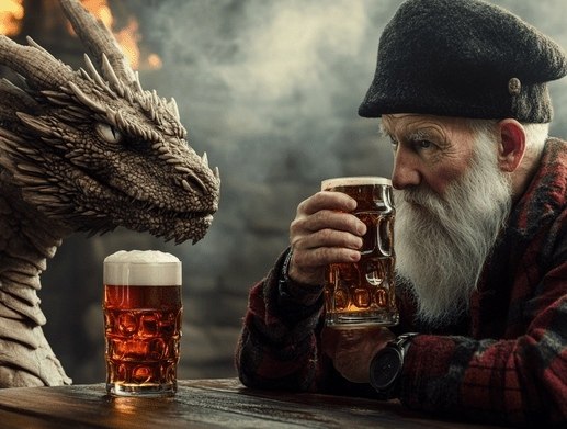 В Шотландии варят пиво, прочность которого составила рекордные 75%. Beithir Fire делают ...