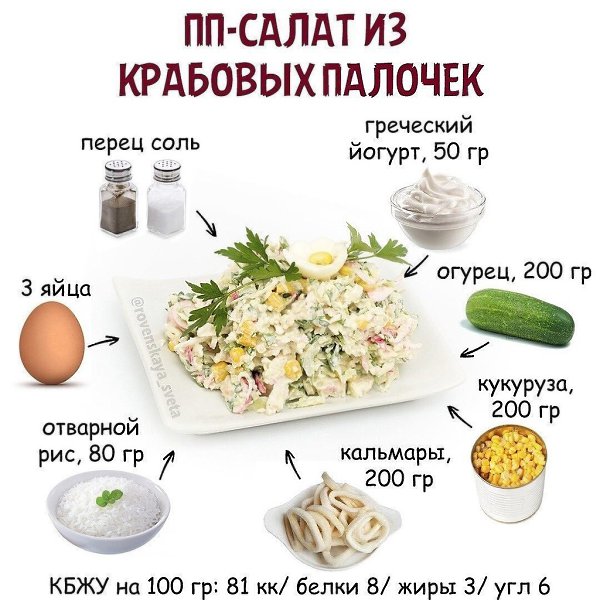 Ловите подборку очень вкусных белковых салатиков!