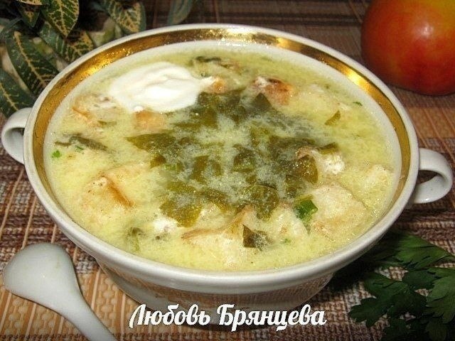 ЩАВЕЛЕВЫЙ СУП.автор поста Любовь Брянцева****************************Старинный рецепт русской кухни. ...