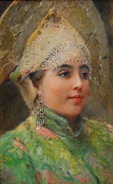 Русская краса в картинах Константина Маковского - 3