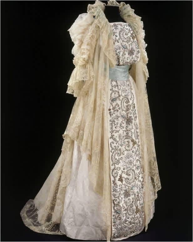 ������� ����.������ ����� (tea gown) �� ��������� �������, ��������� �����������, ������������� ... - 3