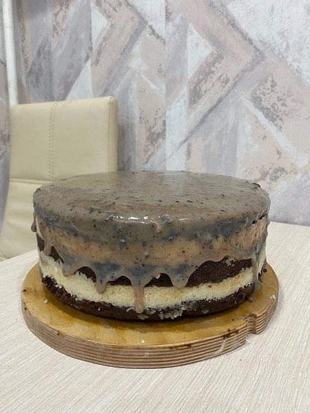 Домашний тортик. Форма 28см, высота 10см •Коржи Мука 5 стаканов Сахар 3 стакана Какао 10 с/л ...