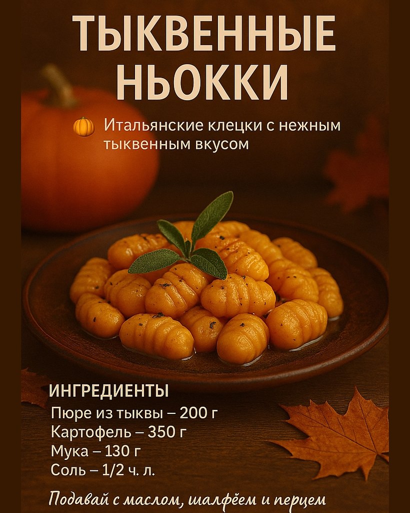 Осень — время, когда хочется уюта, ароматов корицы и чего-то тёплого, домашнего и вкусного. А тыква ... - 5