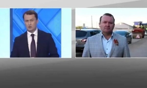 Мэр города Туймазы в Башкирии Эдуард Рахматуллин рассказал о проведённом ямочном ремонте дорог, стоя ... - 3