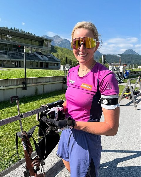 Лиза Хаузер готовится к новому сезону. Австрийская биатлонистка выложила фото в Instagram (запрещен ... - 2