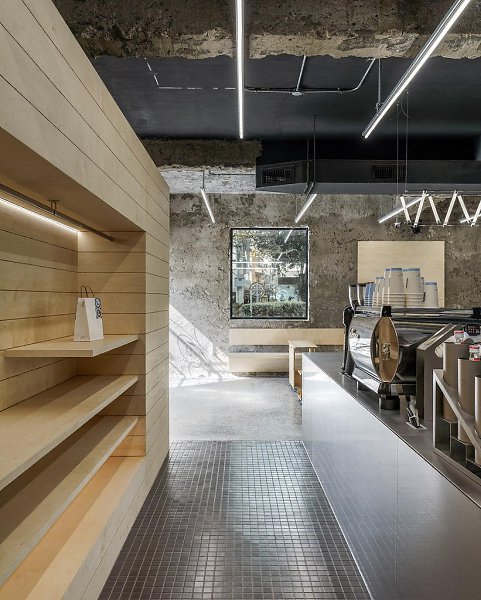 Айдентика кофейни LocalLocal в Новом Тайбэе.В кофейне нет персонала — она управляется дистанционно. ... - 6