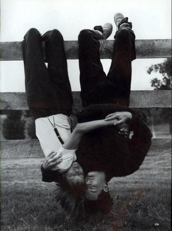 Steven Meisel/Linda Evangelista & Kyle MacLachlan/1993.   . - 4