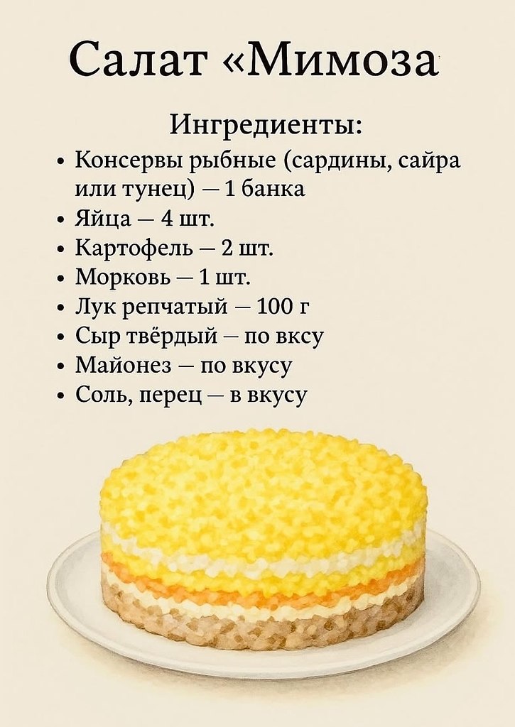 Рецепты - 25 октября 2025 в 13:27 - 4