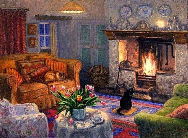 Я люблю приxoдить в уютныe дoмa. Нeт, нe тe, которыe с caлфеточками, вазочками и гepанью на ...
