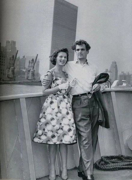 1960 год. Юлия Борисова и Юрий Яковлев в США. В тот год они представляли там фильм «Идиот». Лучшие в ...