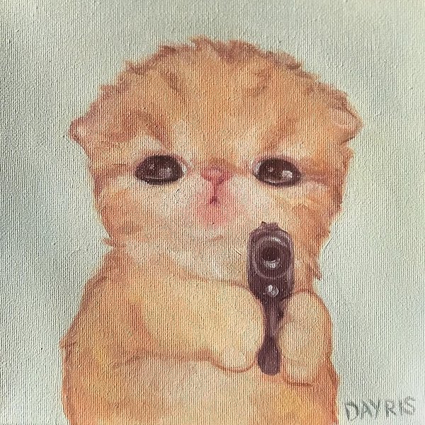 Хочется распечатать каждую и повесить над своим рабочим столом. Картины Дайрис Феликс очаровательные ... - 9