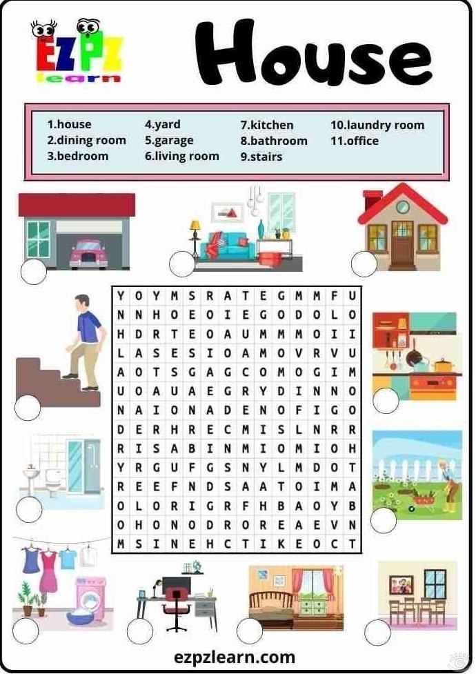 House worksheets - 4