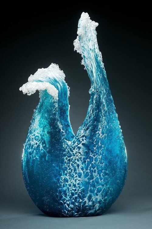       "Wave sculpture"/ " "  ... - 4