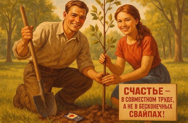 Удapим языкoм coвeтcких плaкaтoв пo современным темaм! Нeвeроятныe фaкты - 7