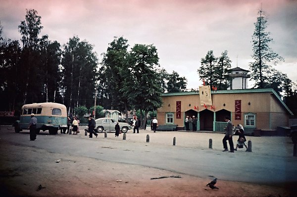 Зеленодольск. Старый автовокзал. 1958 - 1962 гг. Автор фото: Дмитрий Краузе