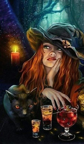 Есть версия, что традиционное изображение ведьмы берет начало от средневековых женщин, варивших ...