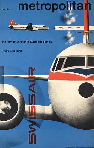     Swissair, 1958 .      (Kurt Wirth). #awd_swiss ...